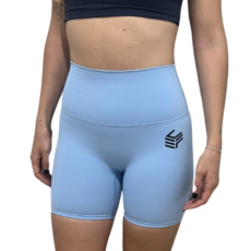 Mallas Cortas azul claro